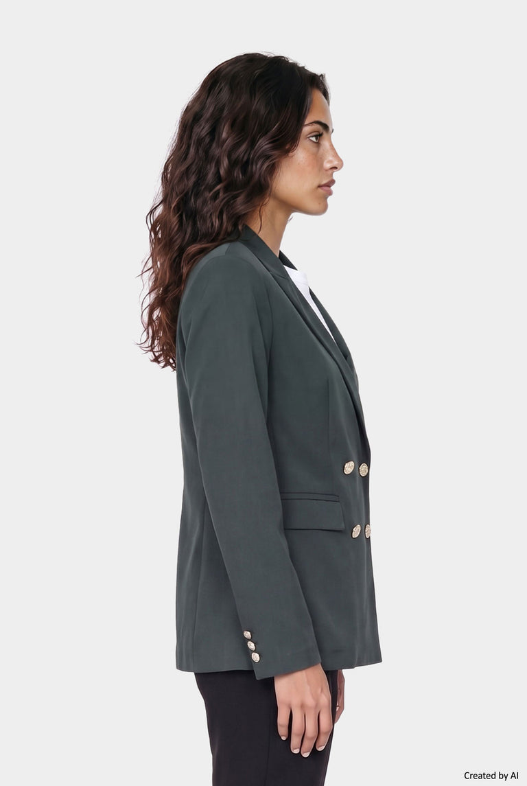 EASY PEASY Giacca donna verde bosco