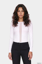 EASY PEASY Body donna bianco