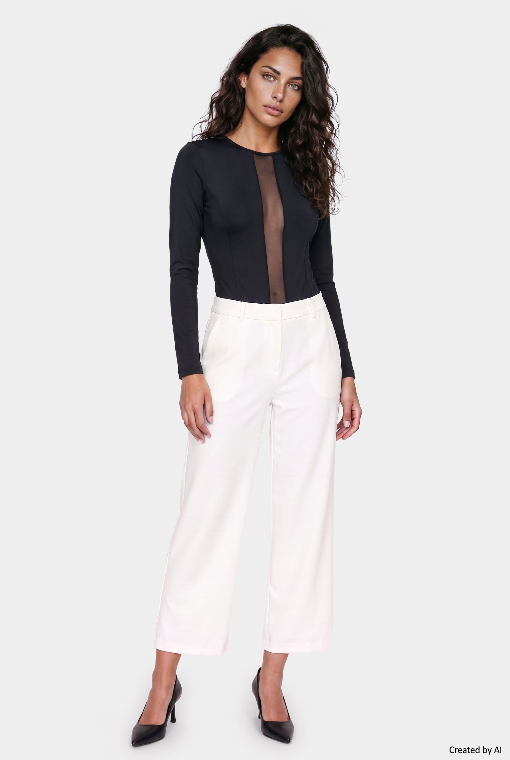 EASY PEASY Body donna nero