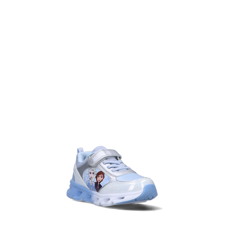 DISNEY Sneaker bimba bianca con luci