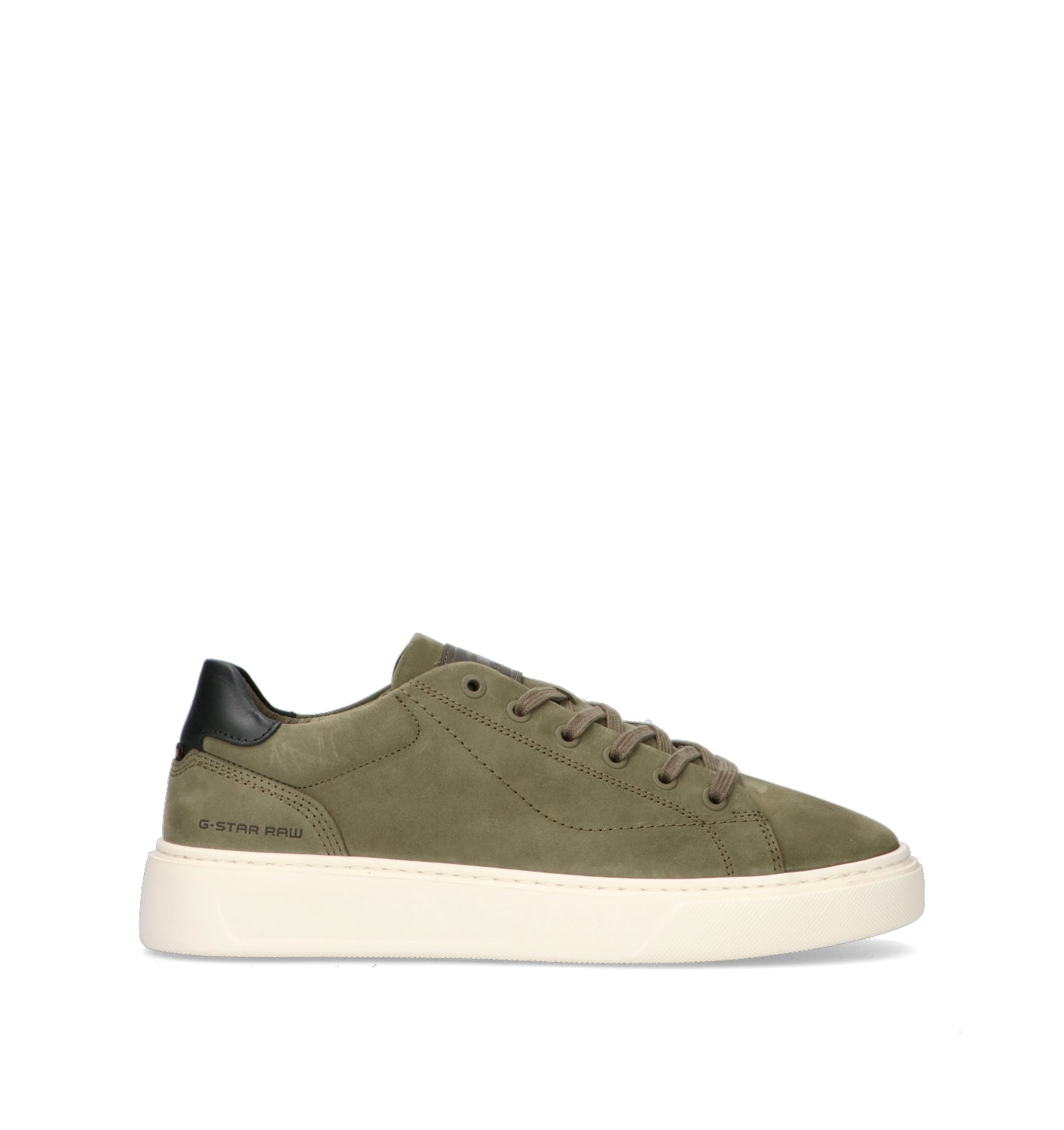 G-STAR RAW Sneaker uomo verde in nabuk
