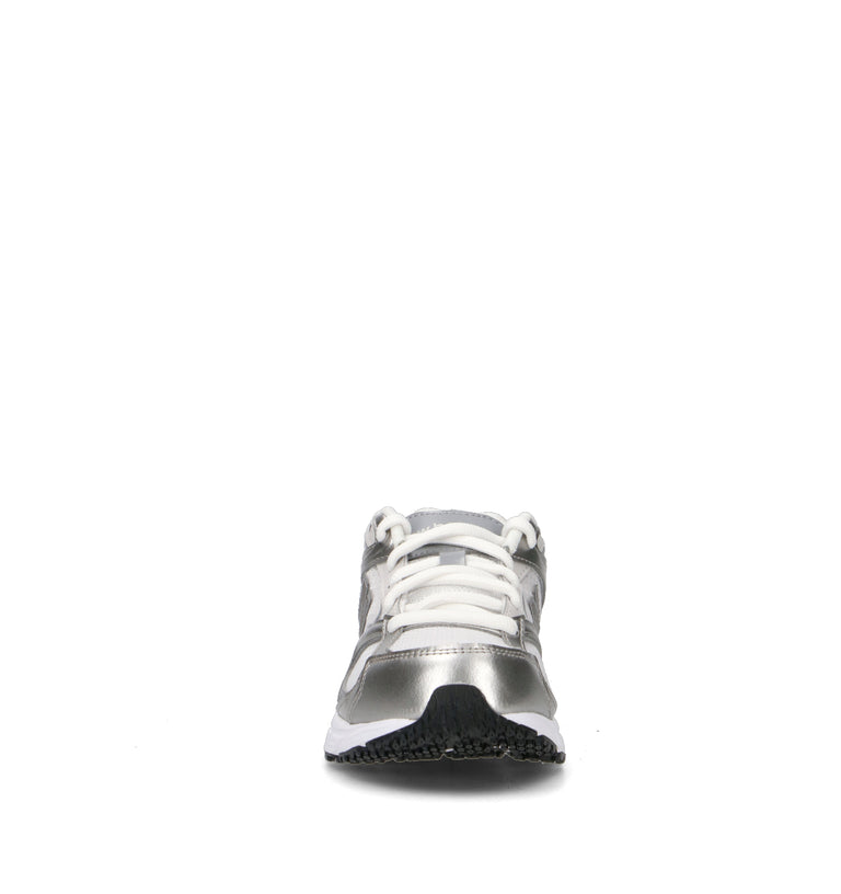 NEW BALANCE 408 Sneaker donna argento