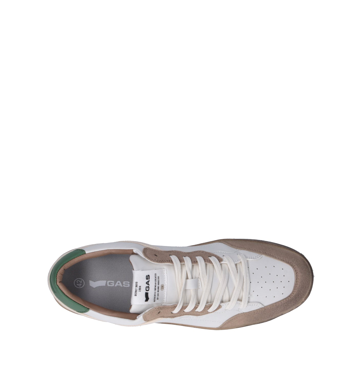 GAS Sneaker uomo bianca