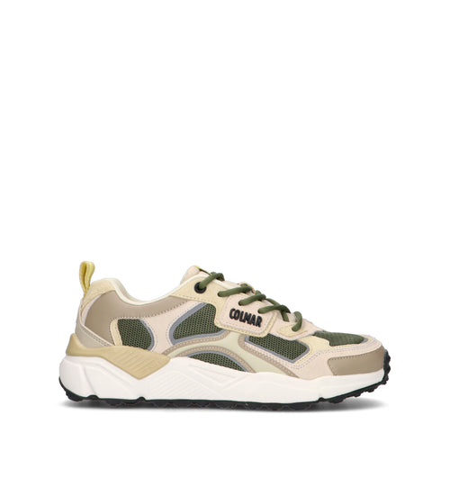 COLMAR Sneaker uomo militare/beige