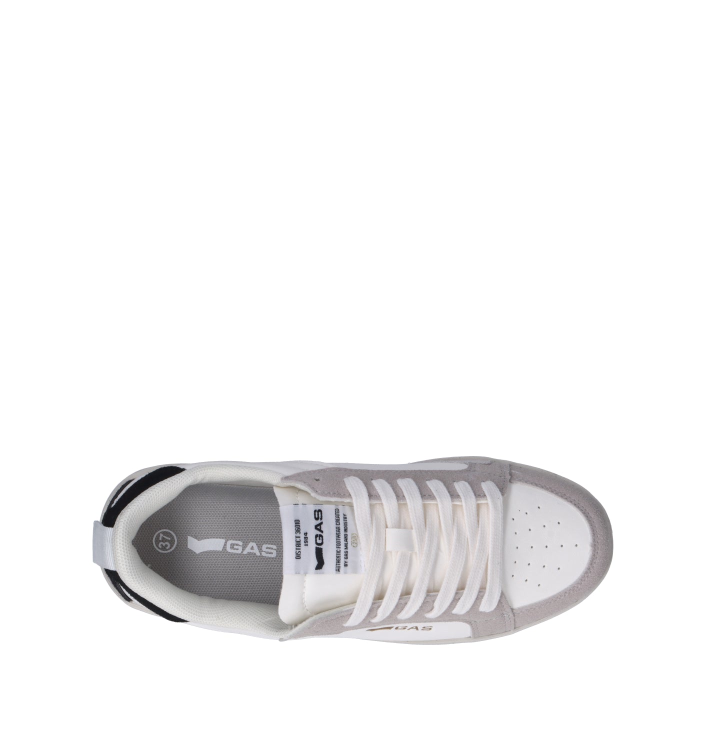 GAS Sneaker donna bianca/nera