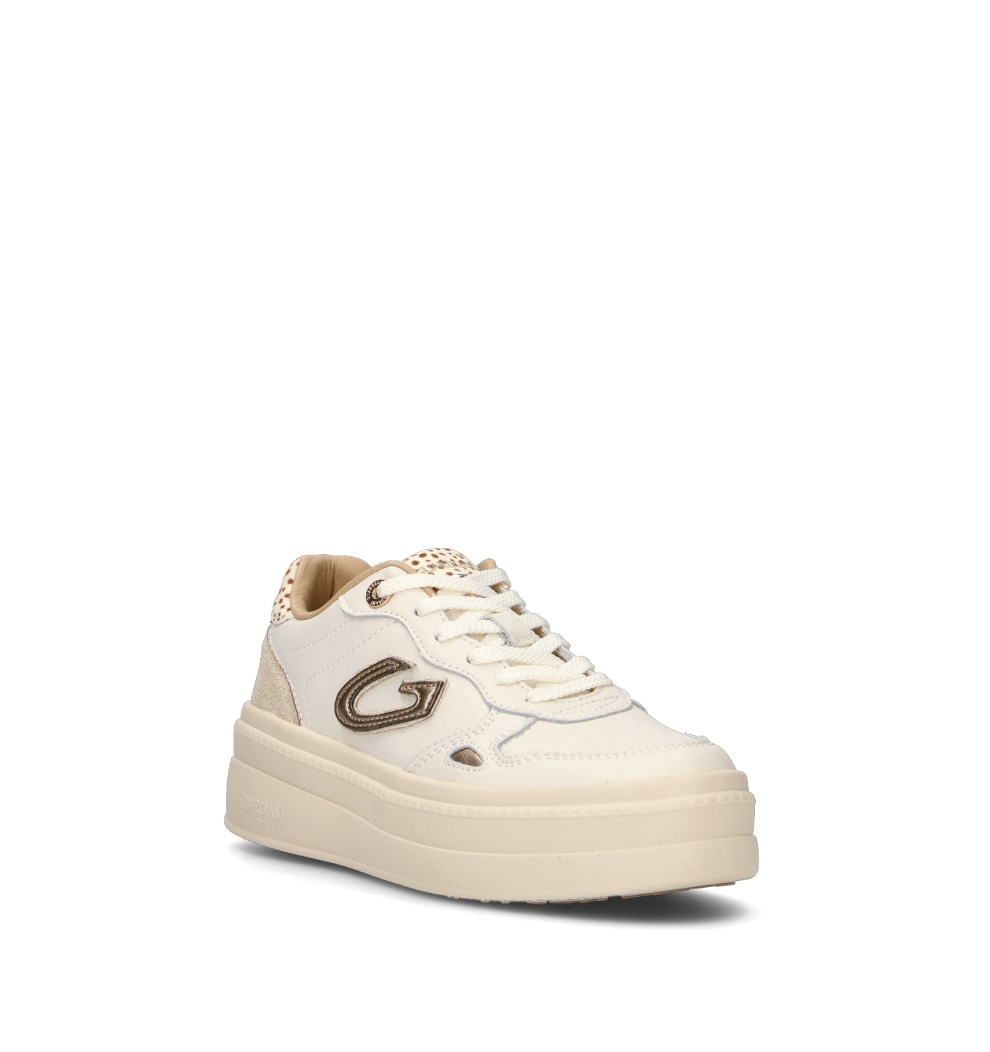 ALBERTO GUARDIANI Sneaker donna bianca in pelle
