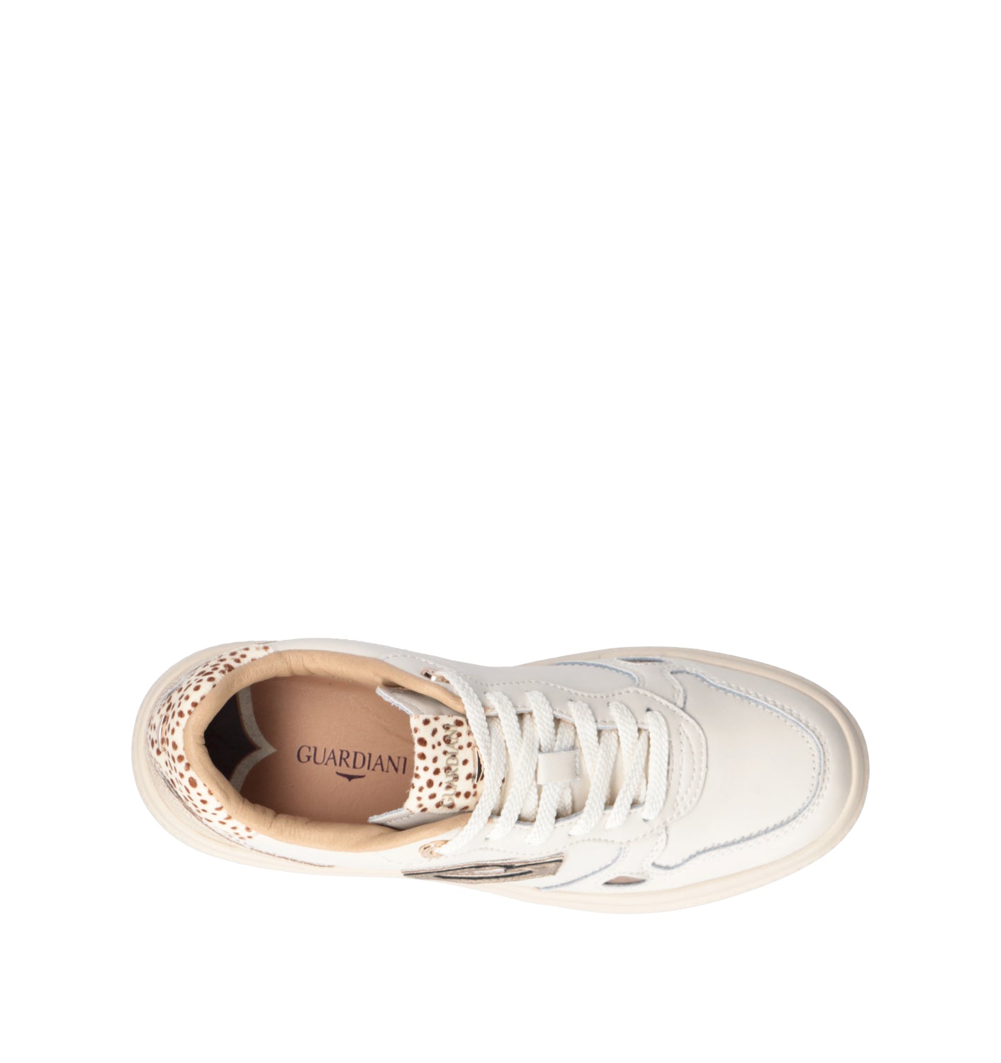 ALBERTO GUARDIANI Sneaker donna bianca in pelle