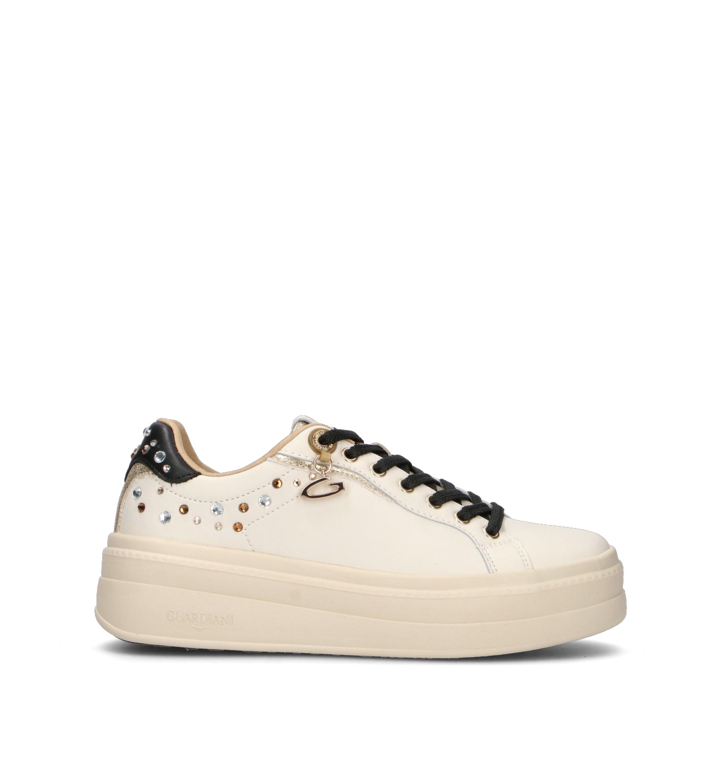 ALBERTO GUARDIANI Sneaker donna bianca in pelle