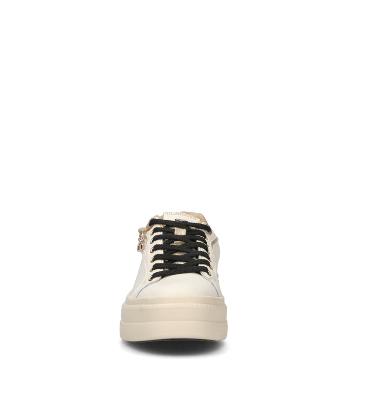 ALBERTO GUARDIANI Sneaker donna bianca in pelle