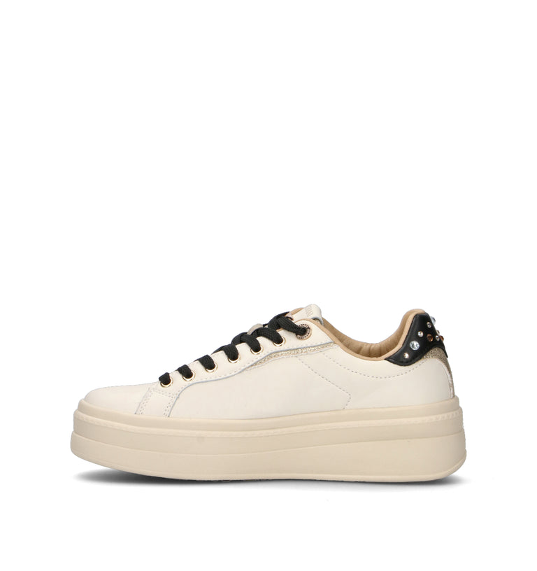 ALBERTO GUARDIANI Sneaker donna bianca in pelle