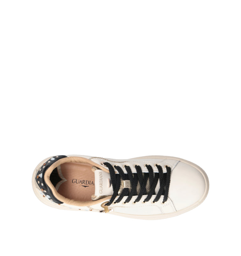 ALBERTO GUARDIANI Sneaker donna bianca in pelle