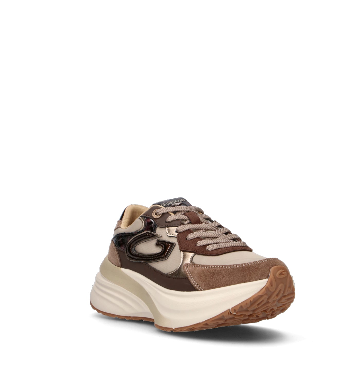 ALBERTO GUARDIANI Sneaker donna taupe