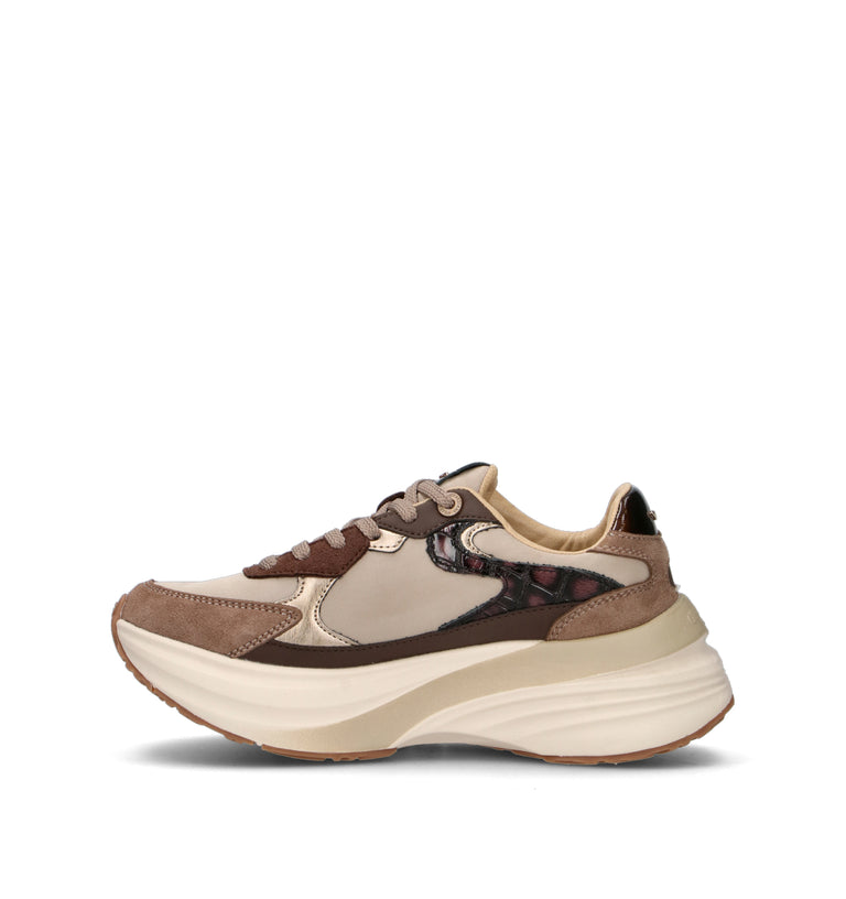 ALBERTO GUARDIANI Sneaker donna taupe