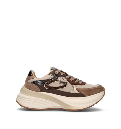 ALBERTO GUARDIANI Sneaker donna taupe