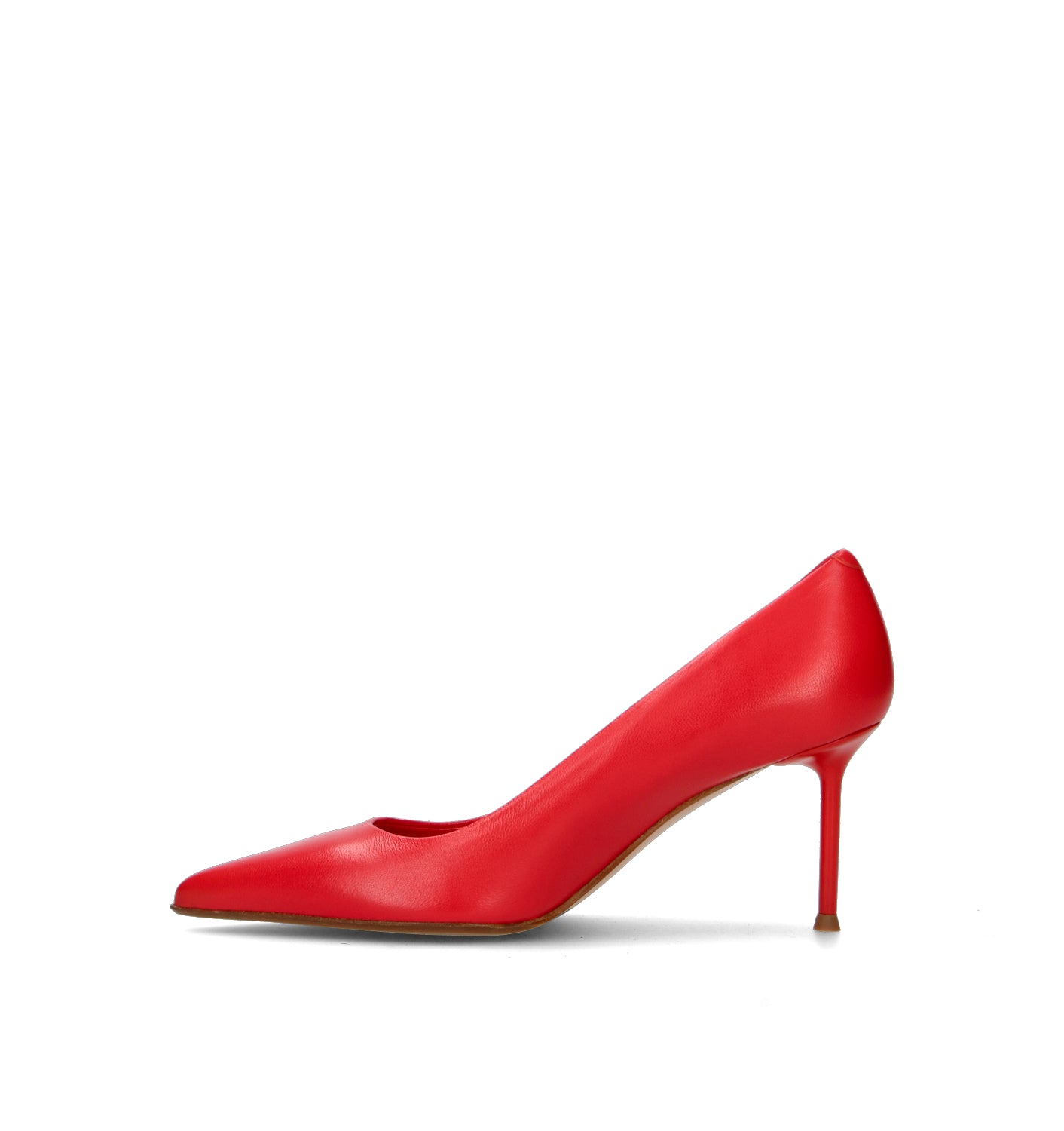 SERGIO LEVANTESI Décolleté donna rossa in pelle