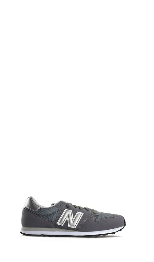 NEW BALANCE 500 Sneaker uomo grigia in suede e tessuto