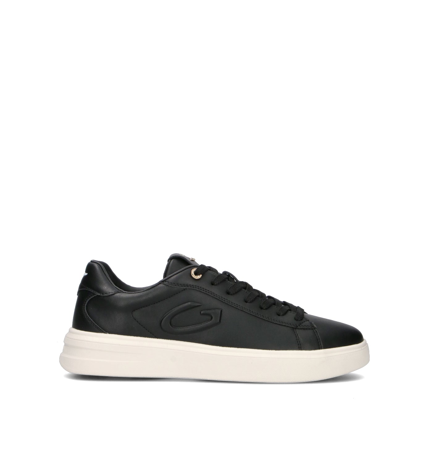 ALBERTO GUARDIANI Sneaker uomo nera in pelle