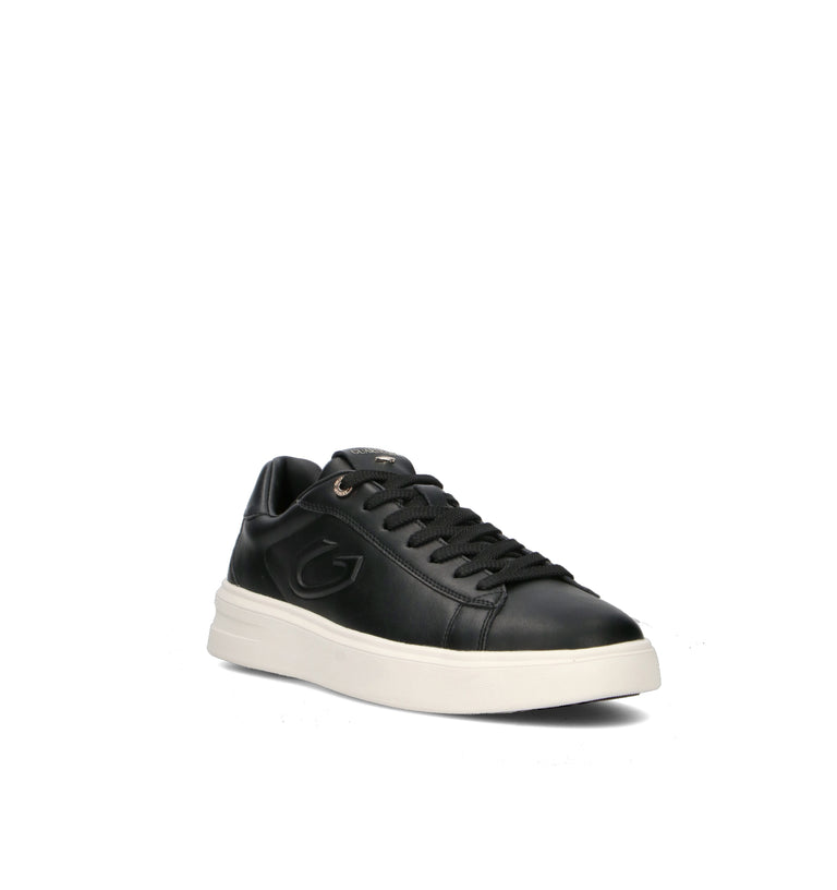 ALBERTO GUARDIANI Sneaker uomo nera in pelle