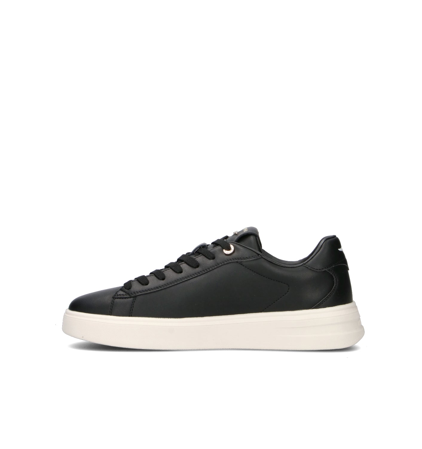 ALBERTO GUARDIANI Sneaker uomo nera in pelle