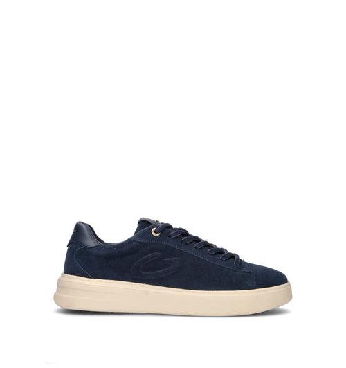 ALBERTO GUARDIANI Sneaker uomo blu in suede