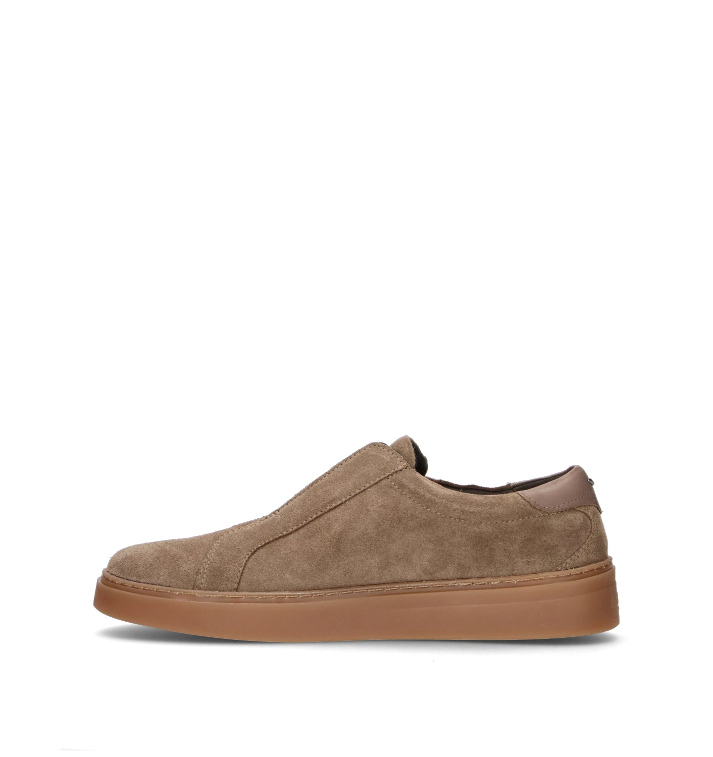 ALBERTO GUARDIANI Sneaker uomo testa di moro in suede