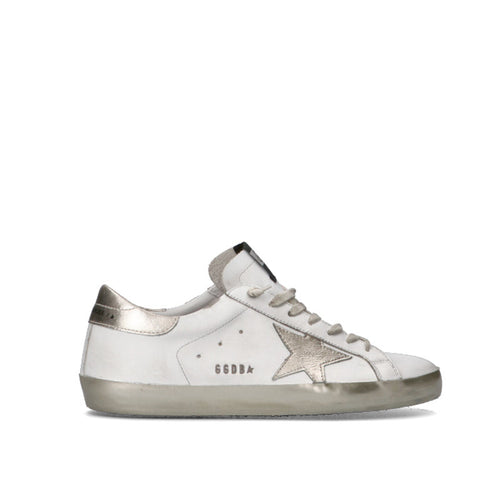 GOLDEN GOOSE Sneaker uomo bianca in pelle