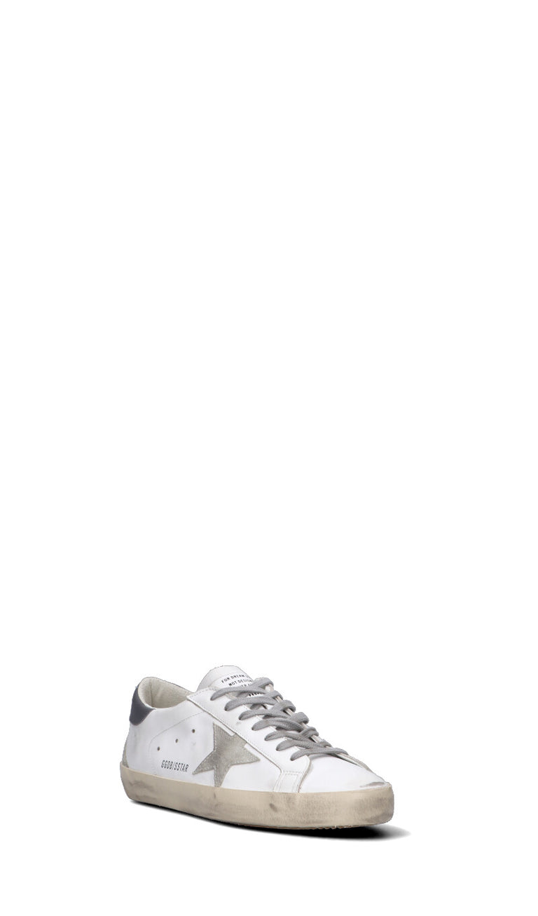 GOLDEN GOOSE SUPER-STAR CLASSIC WITH SPUR Sneaker uomo bianca/grigia in pelle