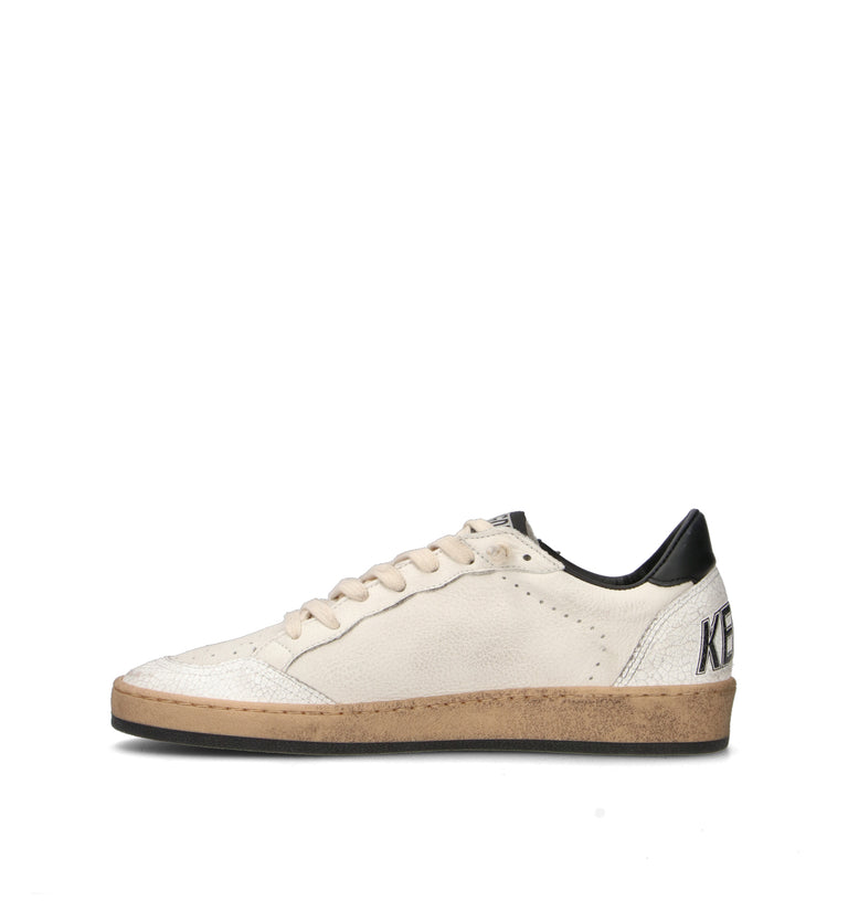 GOLDEN GOOSE BALL STAR Sneaker uomo bianca