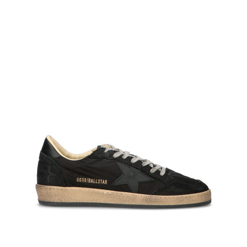 GOLDEN GOOSE BALL STAR Sneaker uomo nera in pelle