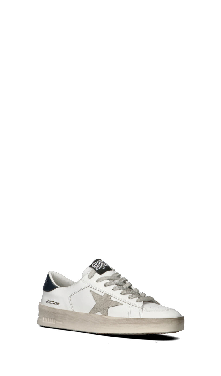 GOLDEN GOOSE Sneaker uomo bianca e nera in pelle