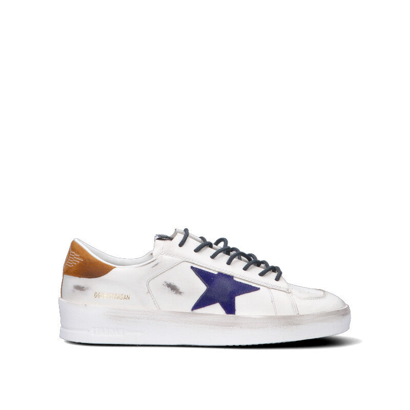 GOLDEN GOOSE STARDAN Sneaker uomo bianca in pelle