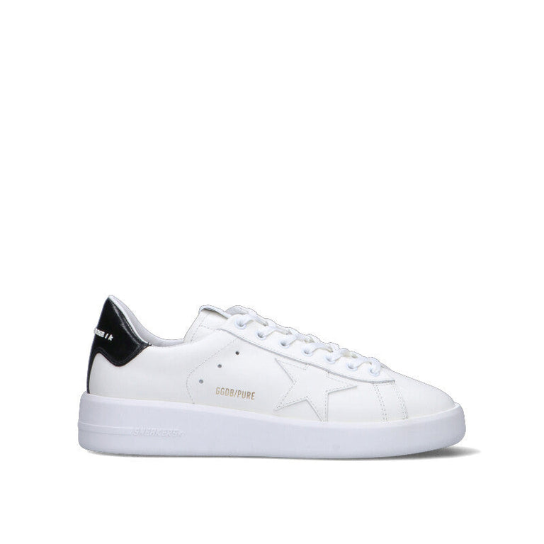 GOLDEN GOOSE - PURE NEW Sneaker uomo bianca/nera in pelle