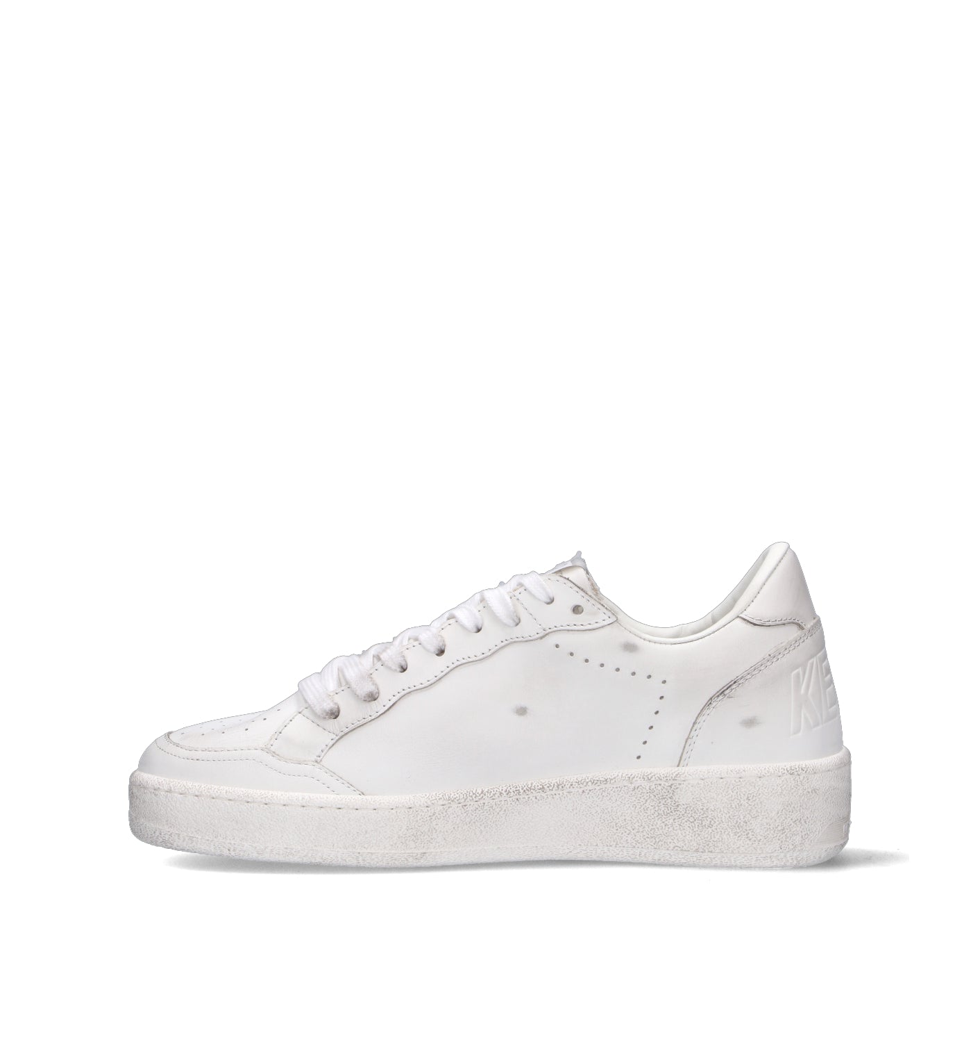 GOLDEN GOOSE BALLSTAR 2 Sneaker uomo bianca in pelle