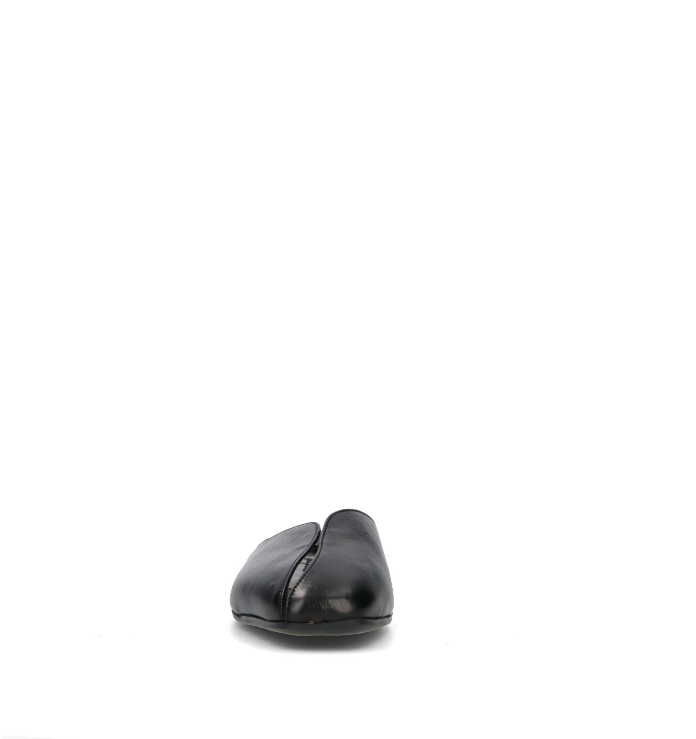 GRAFIA Ciabatta donna nera in pelle