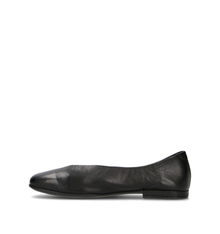 GRAFIA Ballerina donna nera in pelle