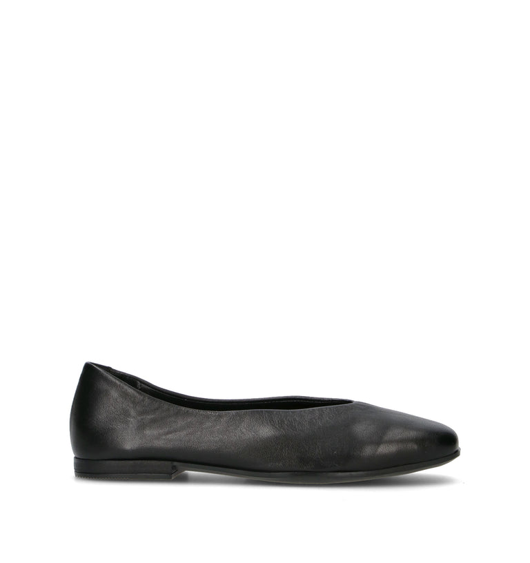 GRAFIA Ballerina donna nera in pelle