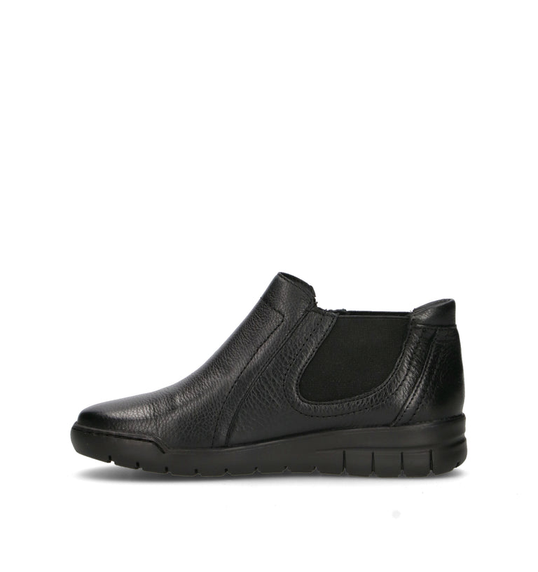 GRAFIA Scarpa comfort donna nera in pelle