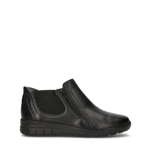 GRAFIA Scarpa comfort donna nera in pelle