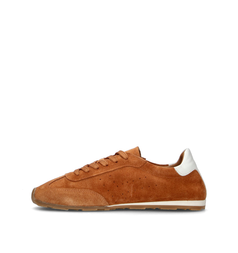 GRAFIA Sneaker donna cognac in suede