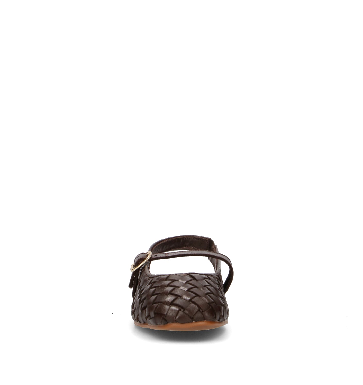 GRAFIA Slingback donna marrone in pelle