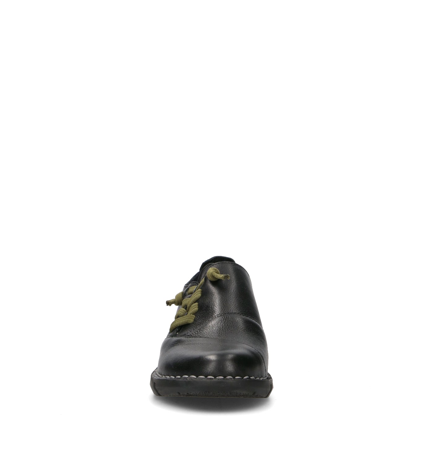 GRAFIA Stringata donna nera in pelle