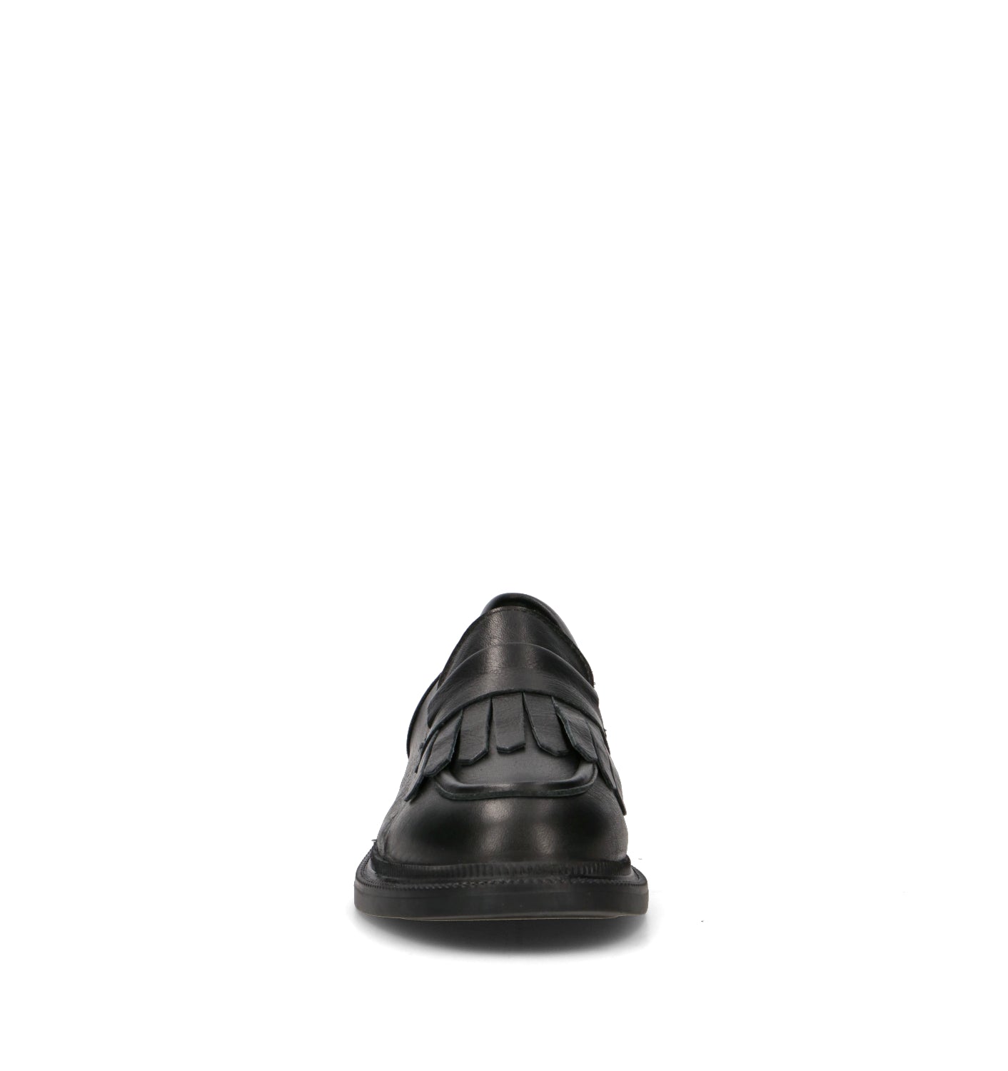 GRAFIA Mocassino donna nero in pelle