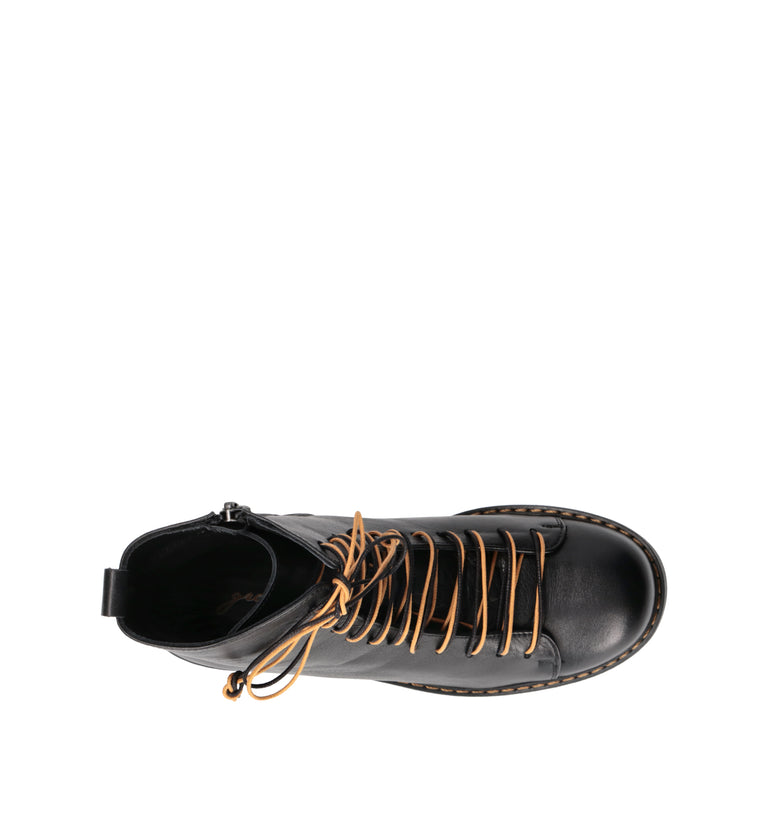 GRAFIA Polacco donna nero in pelle
