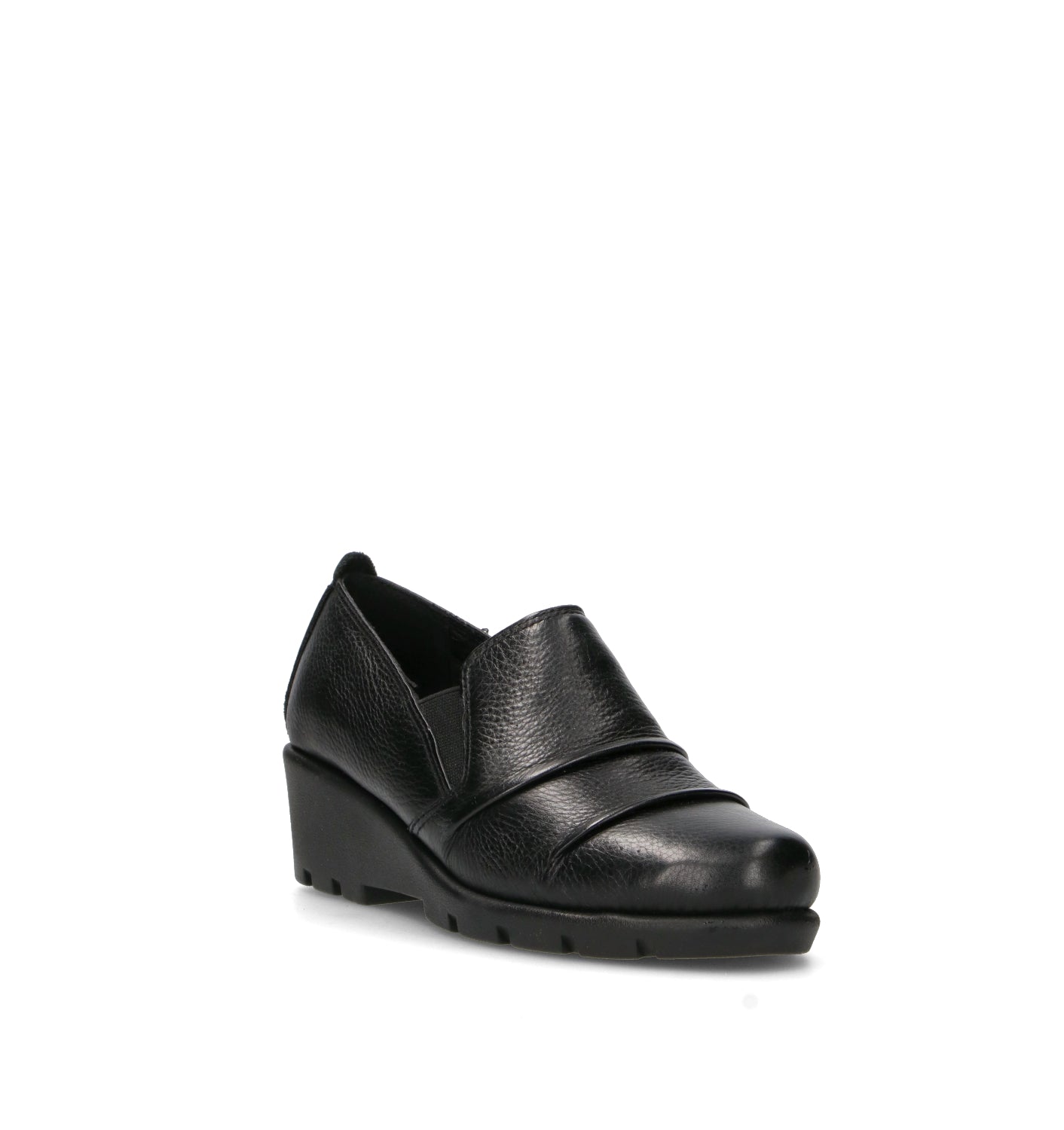 GRAFIA Mocassino donna nero in pelle