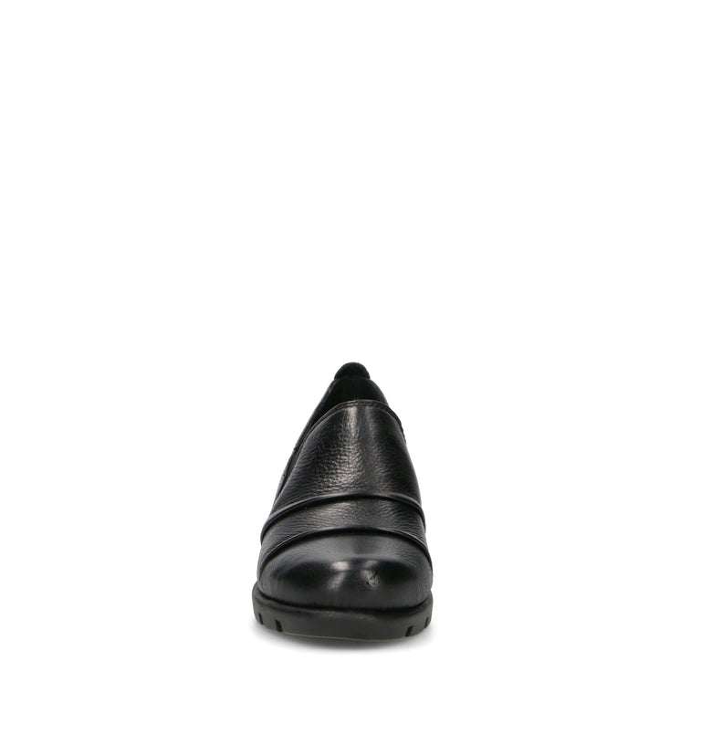 GRAFIA Mocassino donna nero in pelle