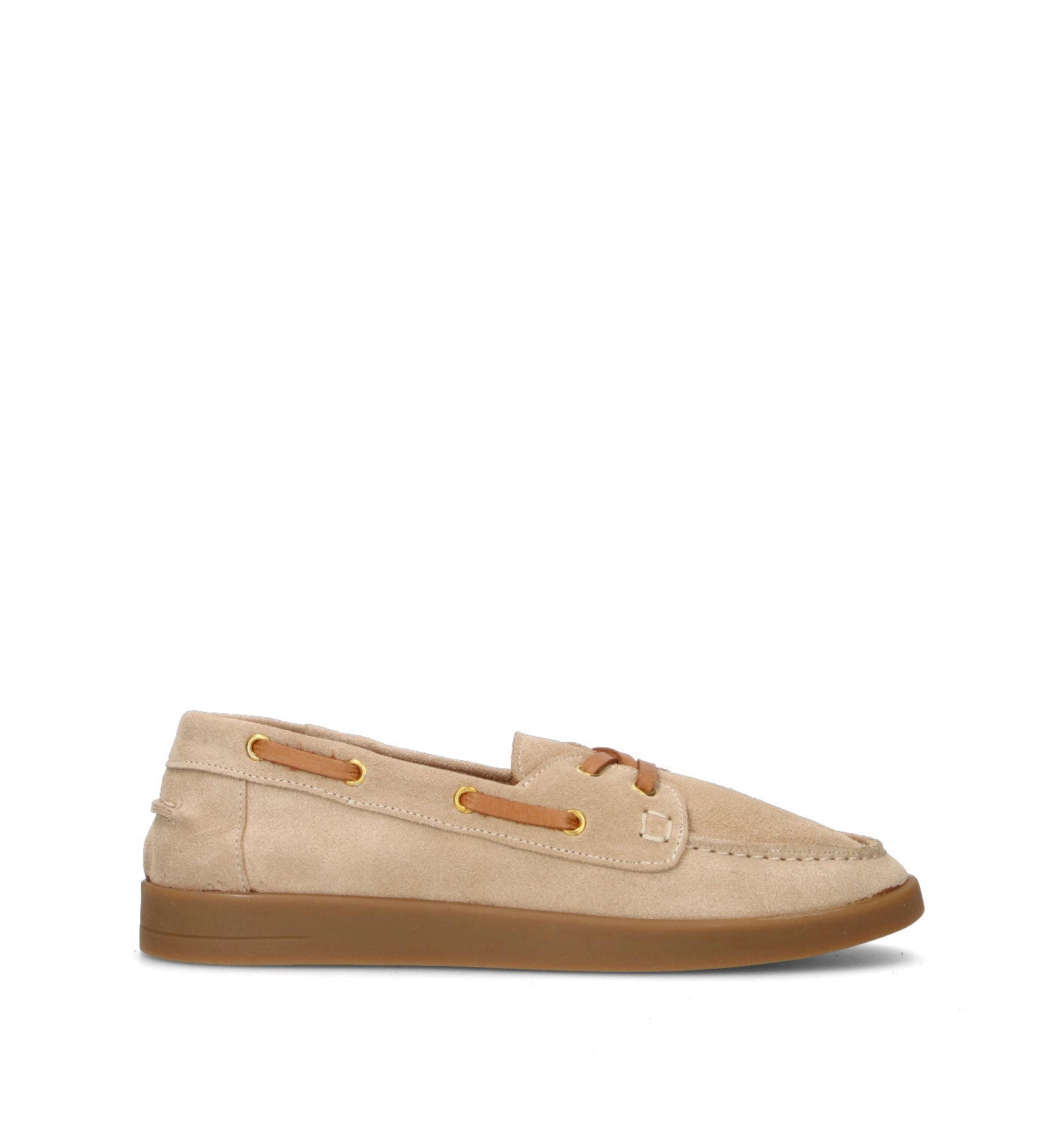 GRAFIA Scarpa barca donna beige in suede