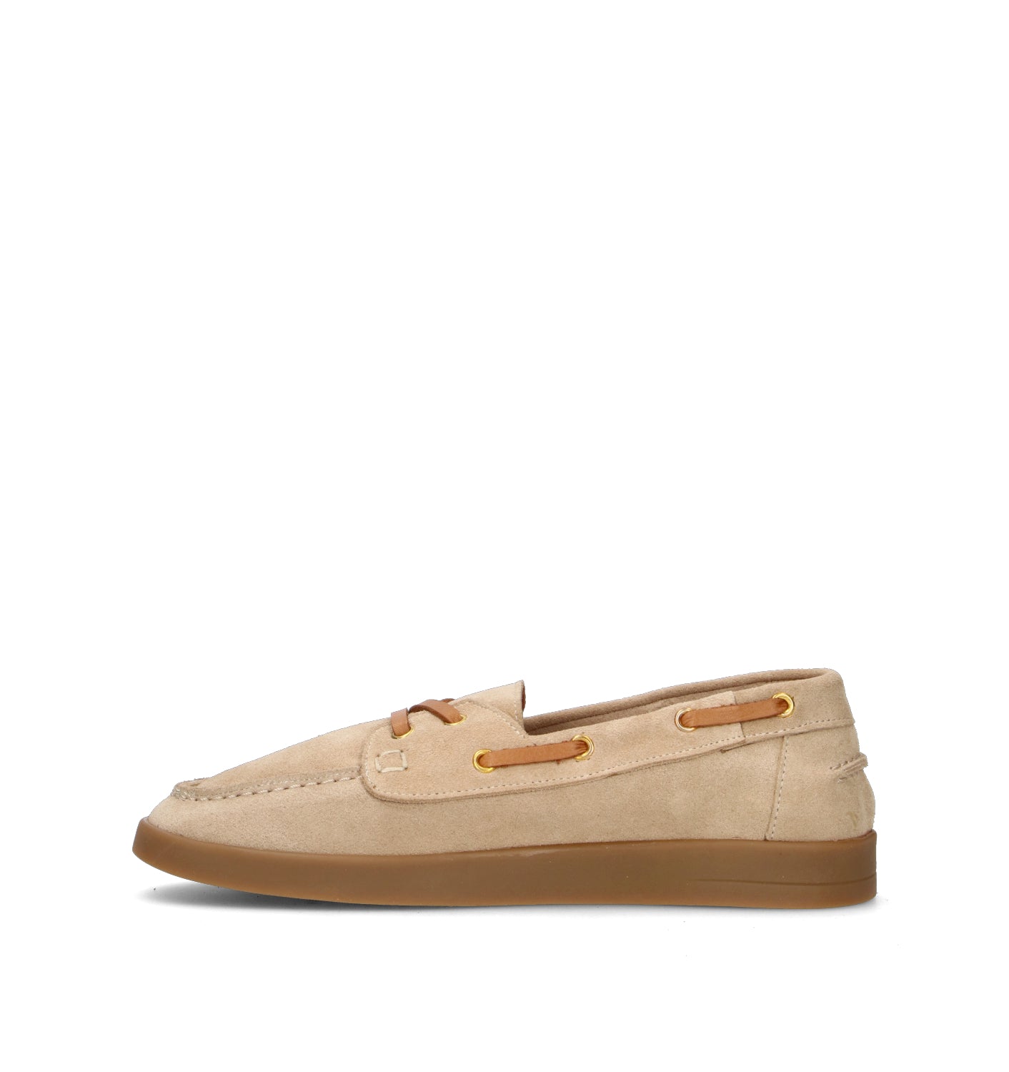GRAFIA Scarpa barca donna beige in suede