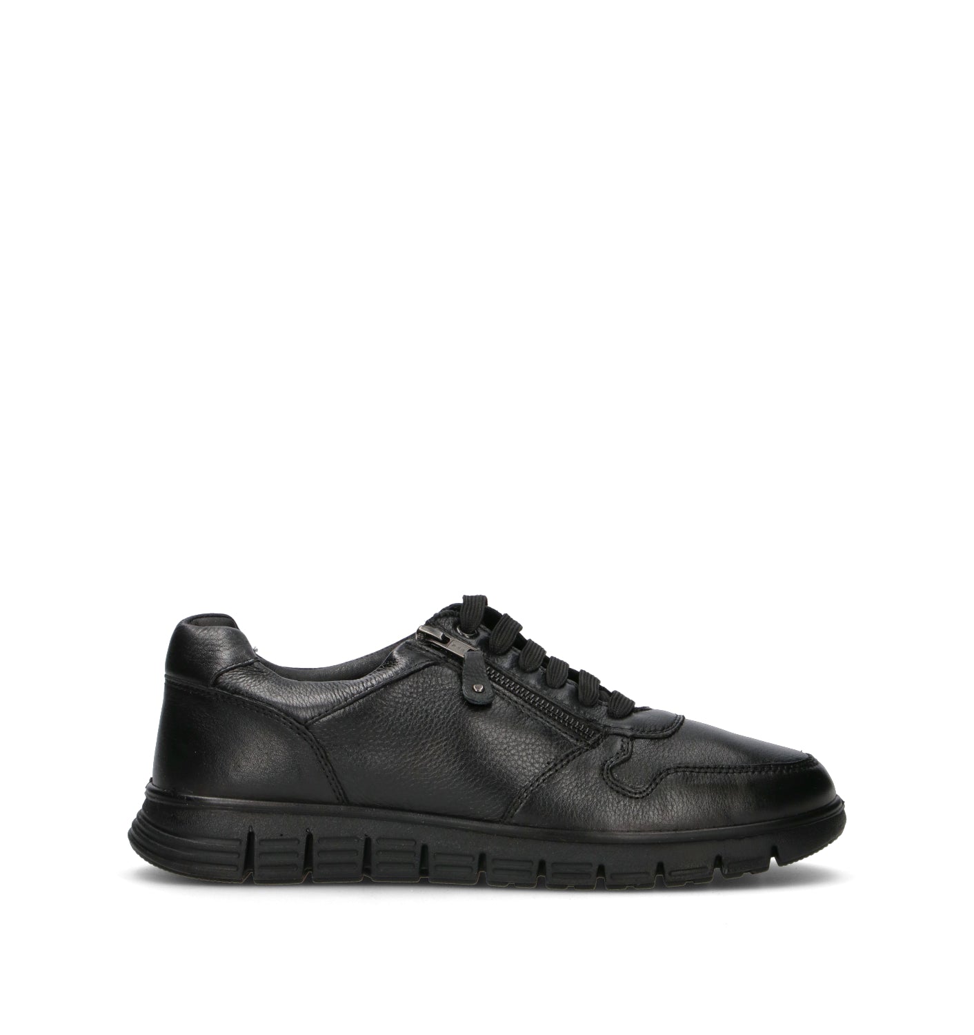 GRAFIA Sneaker uomo nera in pelle
