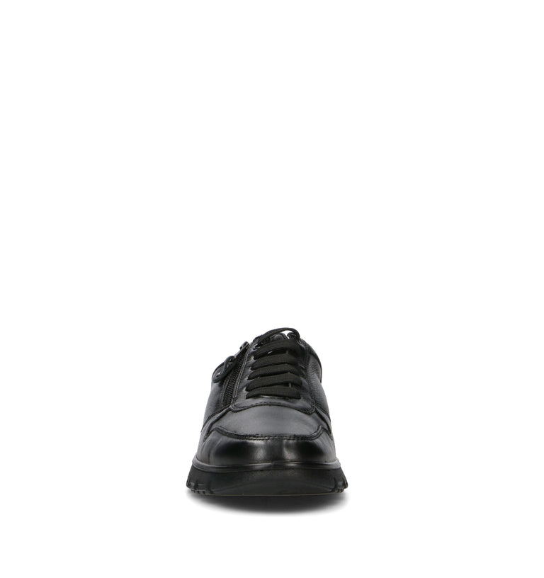 GRAFIA Sneaker uomo nera in pelle