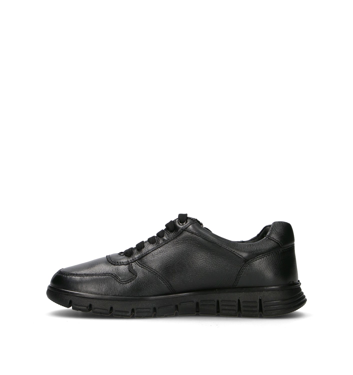 GRAFIA Sneaker uomo nera in pelle